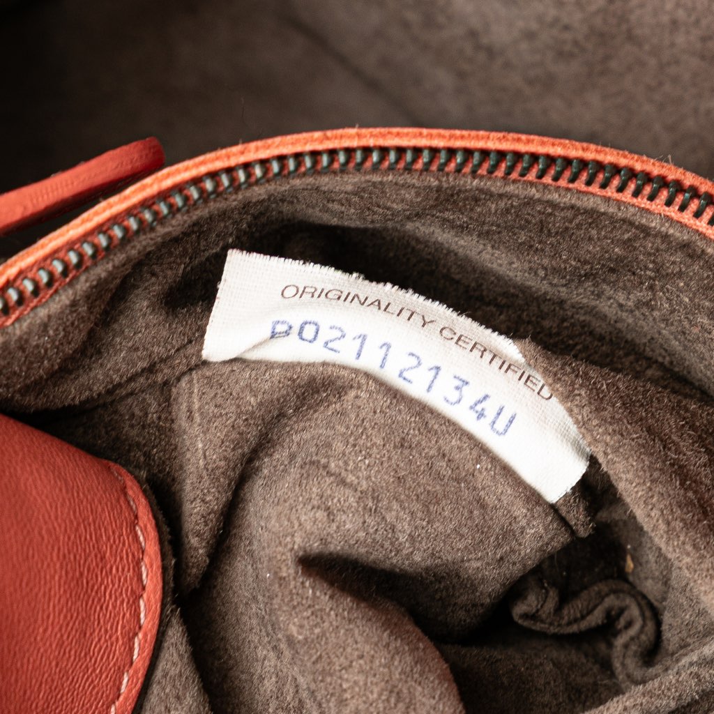 Bottega Veneta Leather Intrecciato Flap Satchel - Detail 1