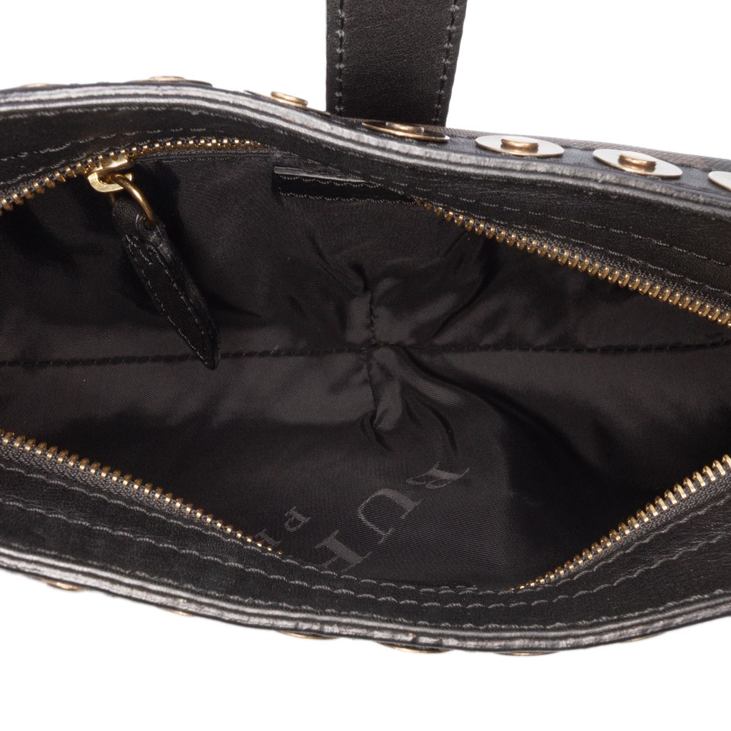 Burberry Smoke Check Studded Coated Canvas Cadet Satchel - 4