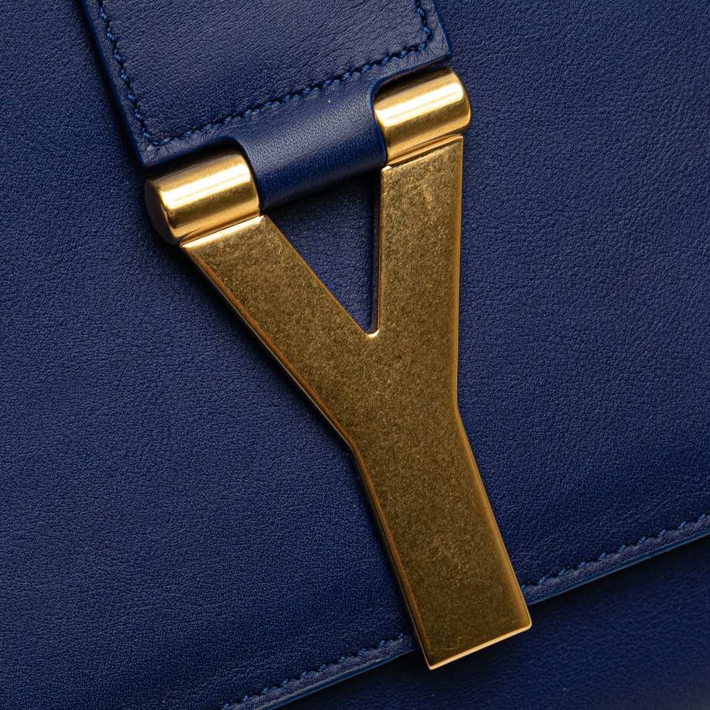 Saint Laurent Leather Chyc Ligne Clutch - Image 10