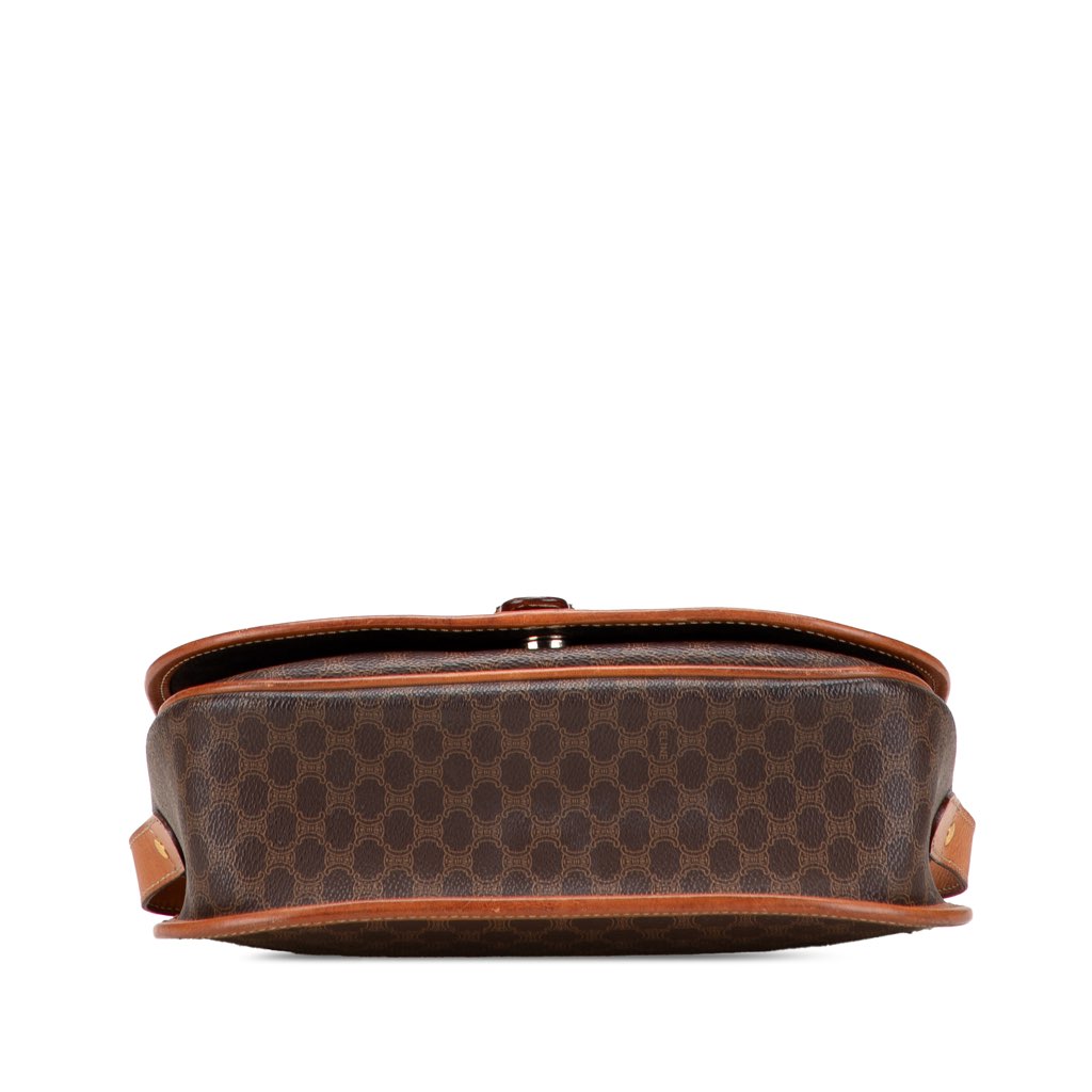 Celine Macadam Coated Canvas Crossbody - Image 6