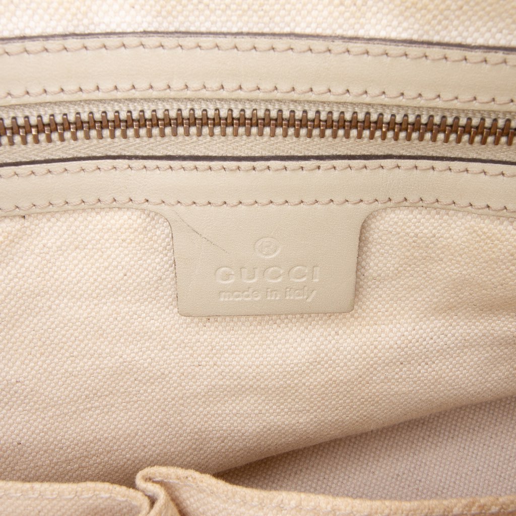 Gucci Medium Guccissima Scarlett Satchel - Side view