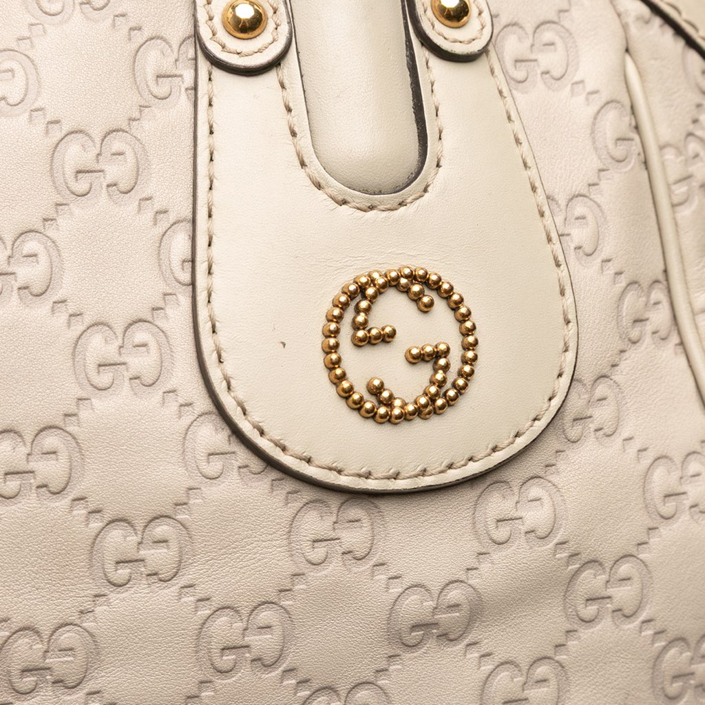 Gucci Medium Guccissima Scarlett Satchel - Image 12