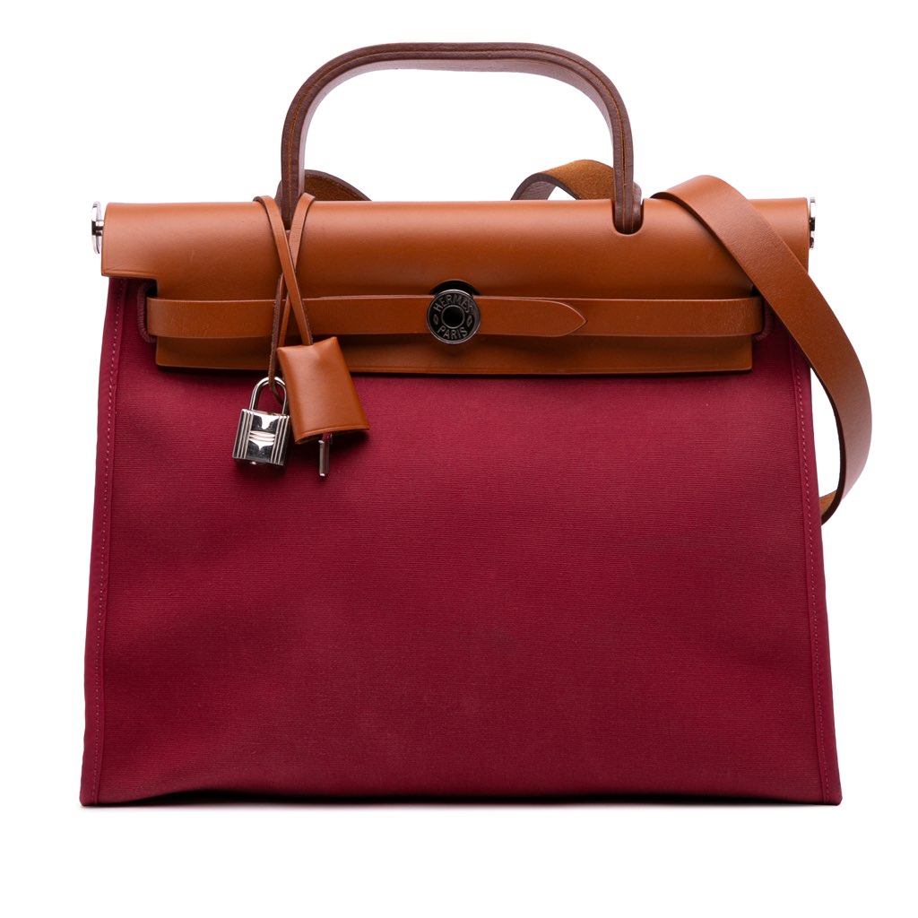 Hermès Toile Herbag Zip 31