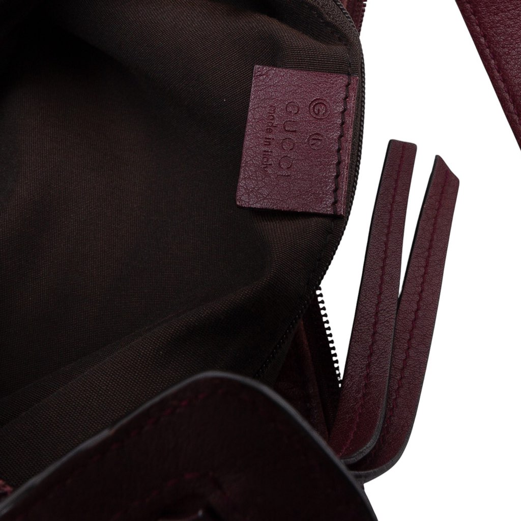 Gucci Guccissima Bamboo D Ring Hobo - 5