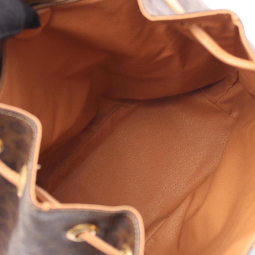 Celine Macadam Coated Canvas Backpack - Image 6