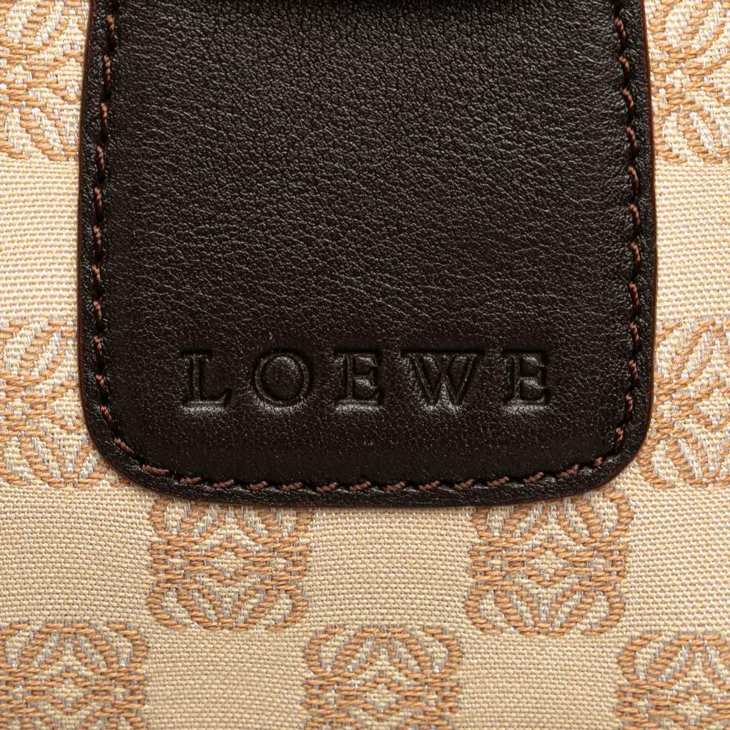 Loewe Anagram Canvas Senda Handbag - 5