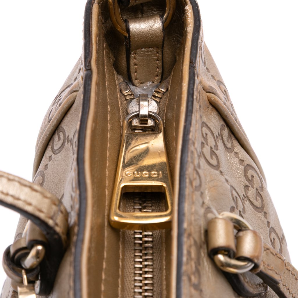 Gucci Small Guccissima Bree Satchel - Image 10