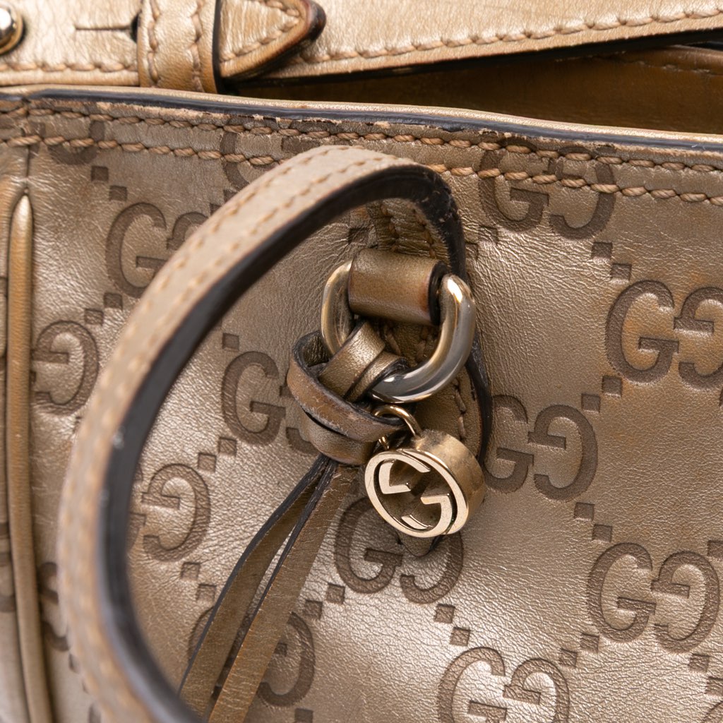 Gucci Small Guccissima Bree Satchel - Image 11