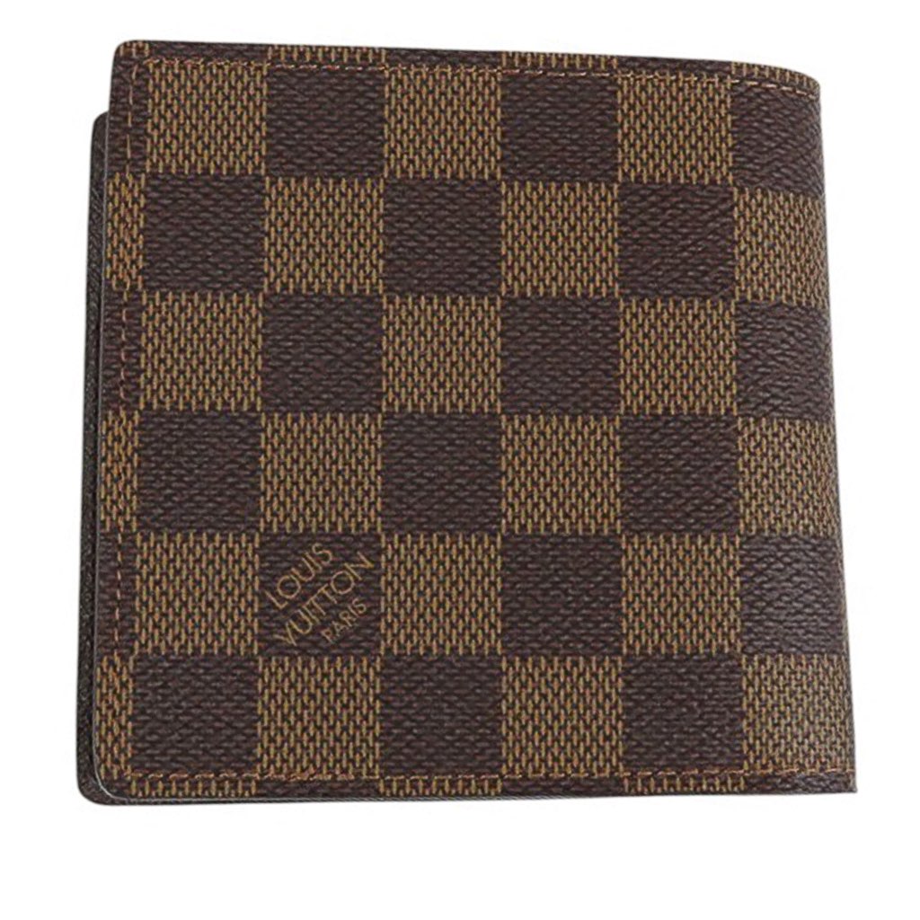 Louis Vuitton Damier Ebene Marco Wallet - Back view