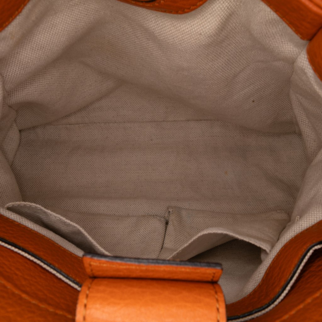 Gucci Small Calfskin Bamboo Shopper Satchel - 5