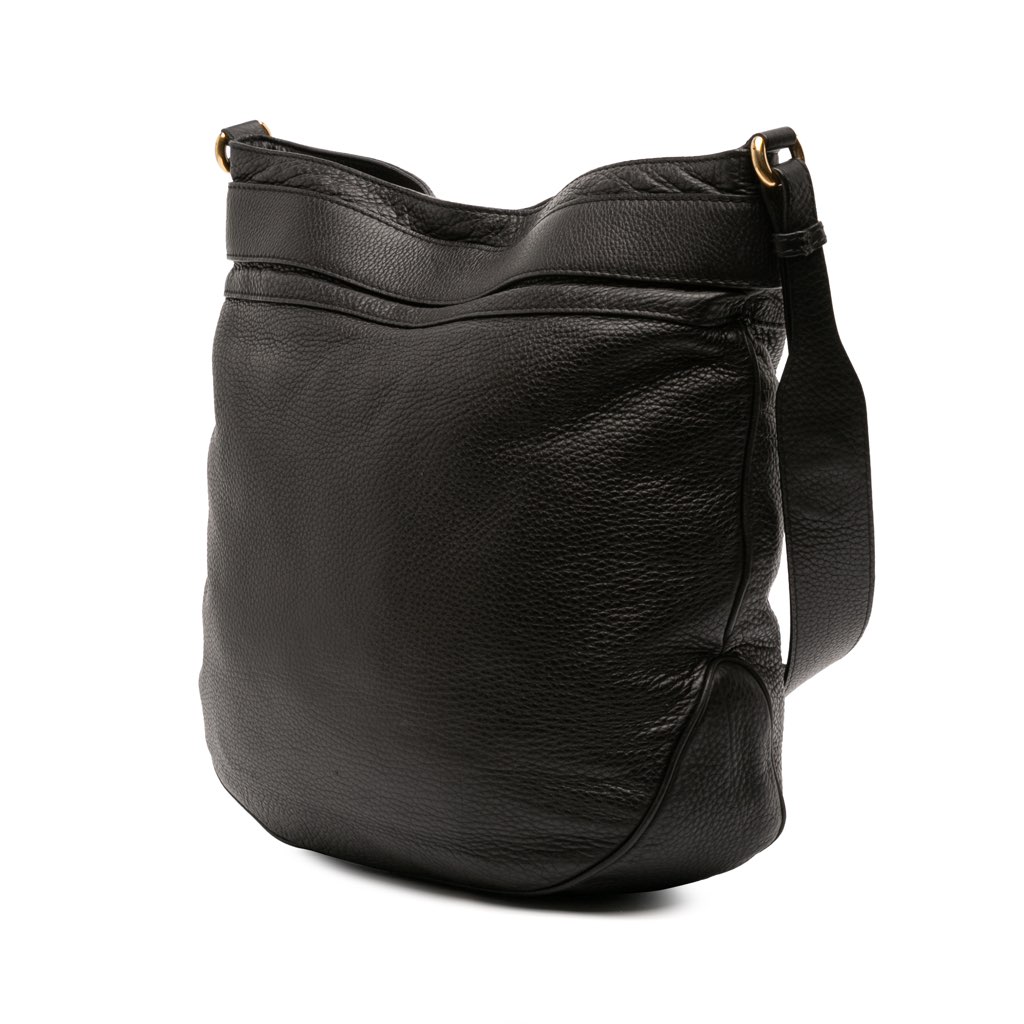 Gucci Large Leather Ride Shoulder Bag - 2