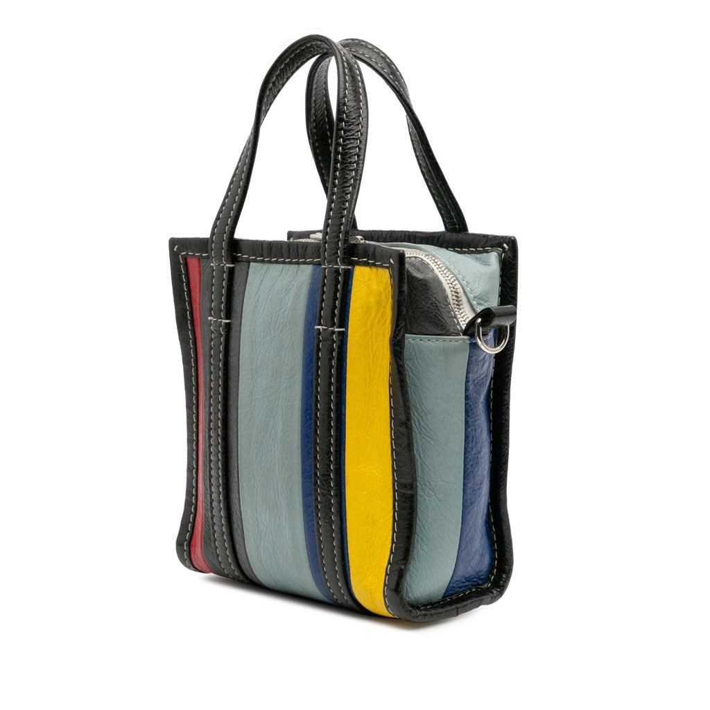 Balenciaga XXS Calfskin Bazar Shopper Satchel - Back view