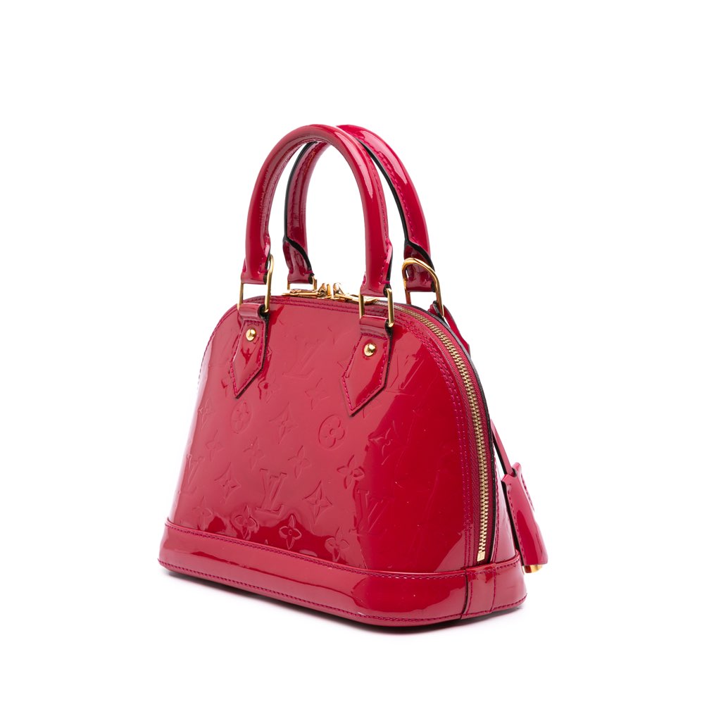 Louis Vuitton Monogram Vernis Alma BB - Back view