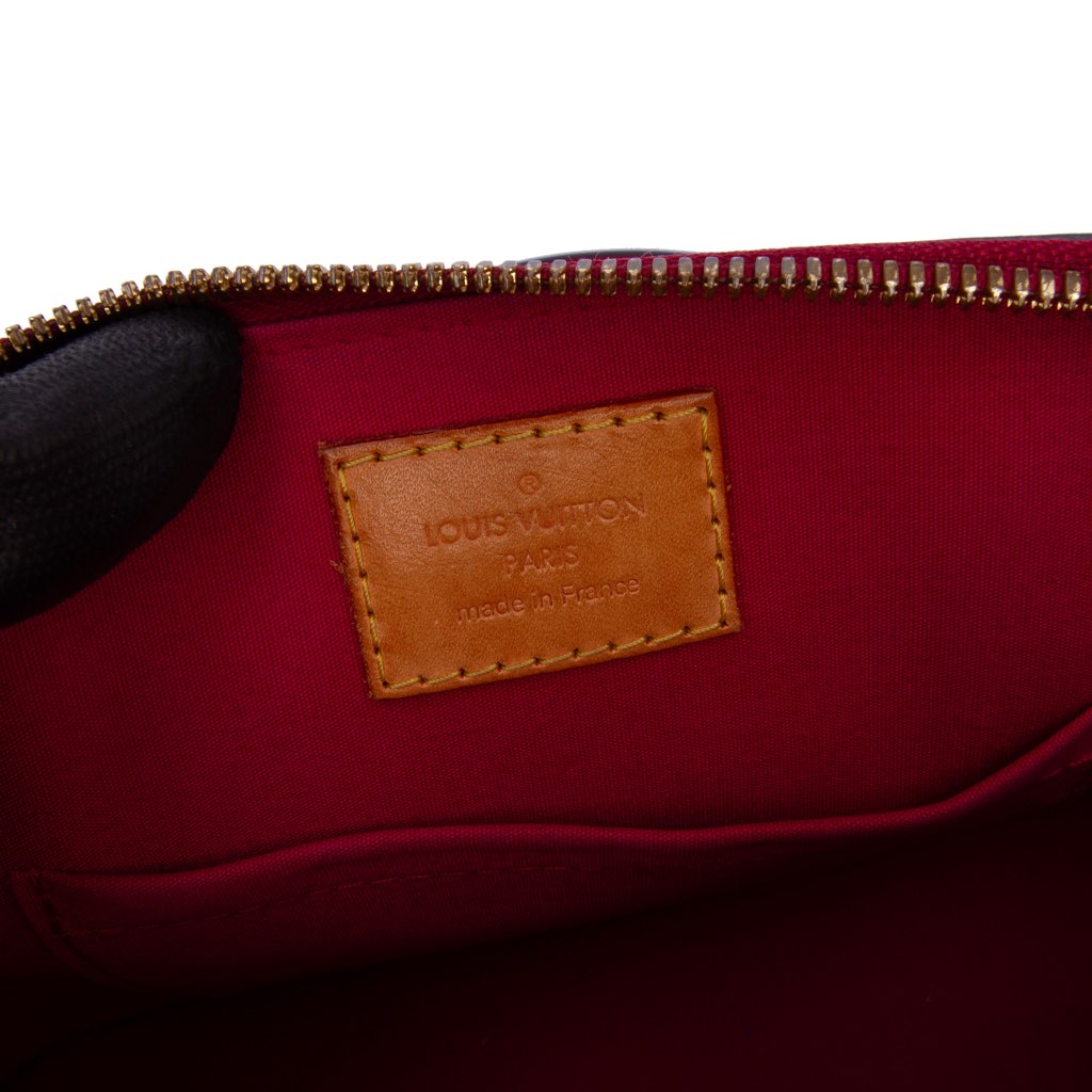 Louis Vuitton Monogram Vernis Alma BB - Side view