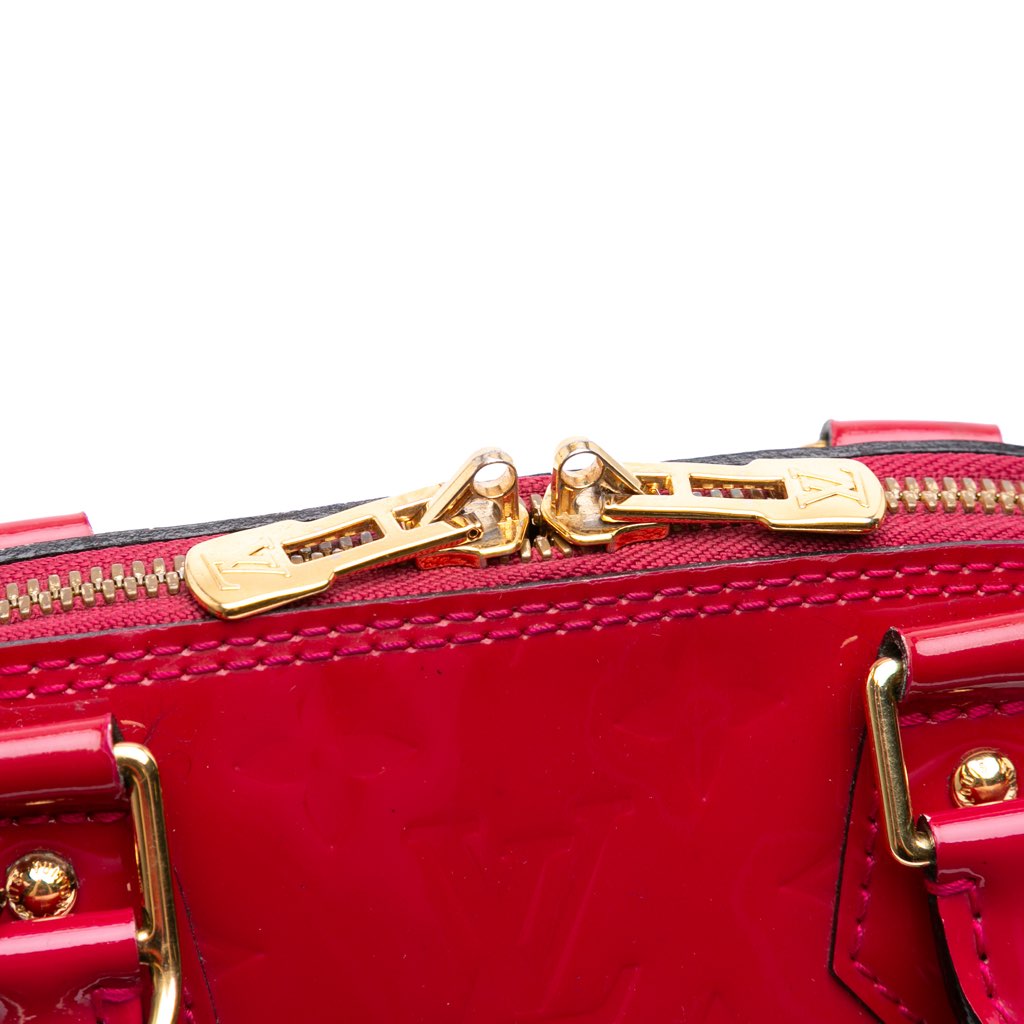 Louis Vuitton Monogram Vernis Alma BB - Image 10