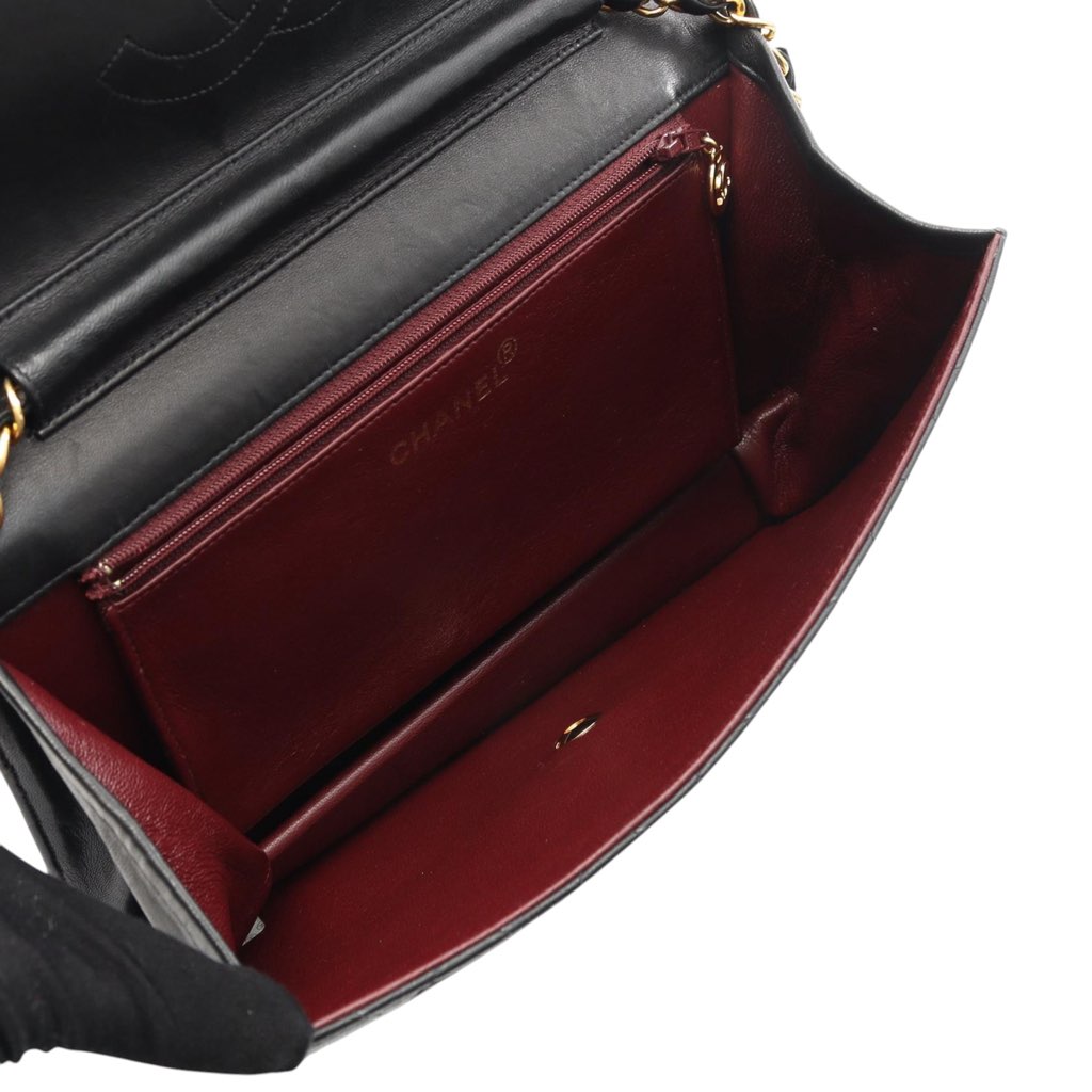 Chanel Medium CC Quilted Lambskin Half Single Flap - 3