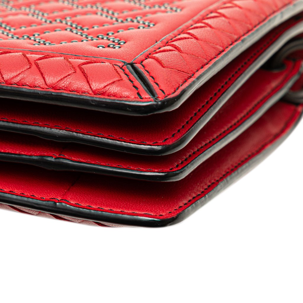 Bottega Veneta Nappa Intrecciato Microstud Montebello Crossbody - Image 10