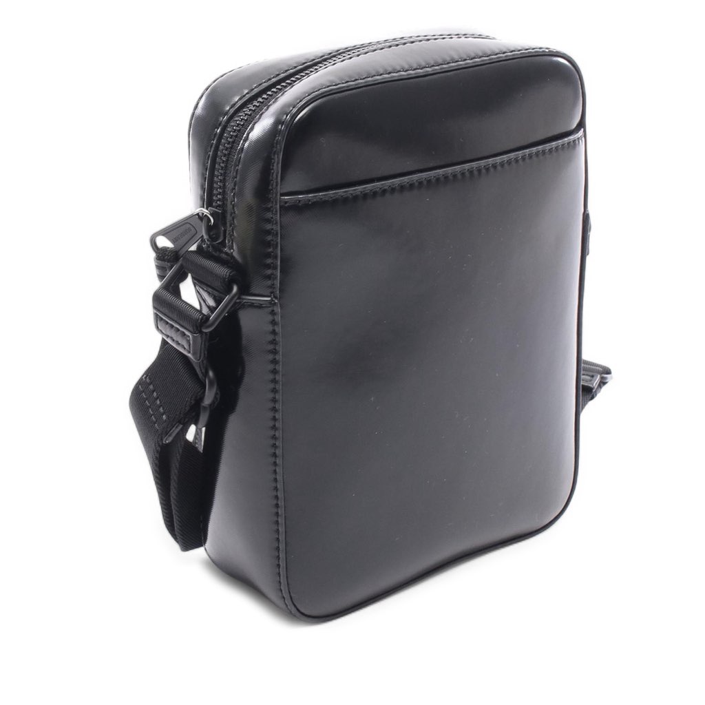 Burberry Coated Canvas Striped Thornton Crossbody - Back view