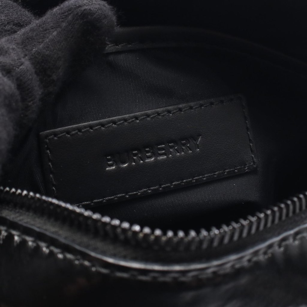 Burberry Coated Canvas Striped Thornton Crossbody - 4