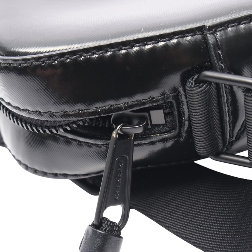 Burberry Coated Canvas Striped Thornton Crossbody - Detail 1