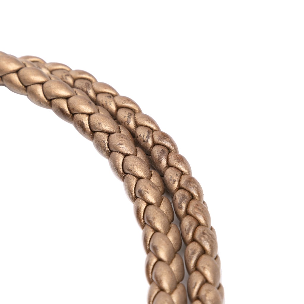 Gucci Metallic Grained Leather Bella Tote - Image 13