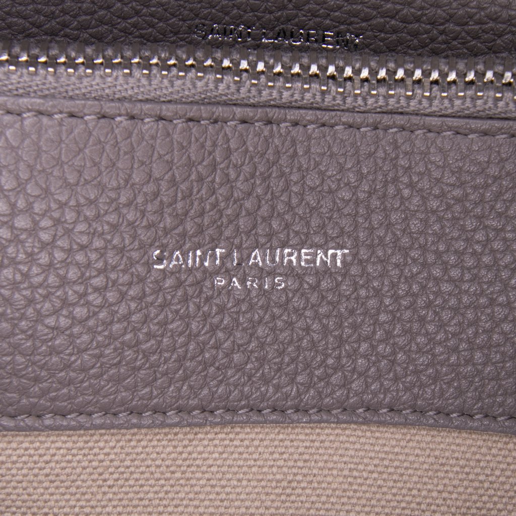 Saint Laurent Small Grained Calfskin Supple Sac De Jour Satchel - 5