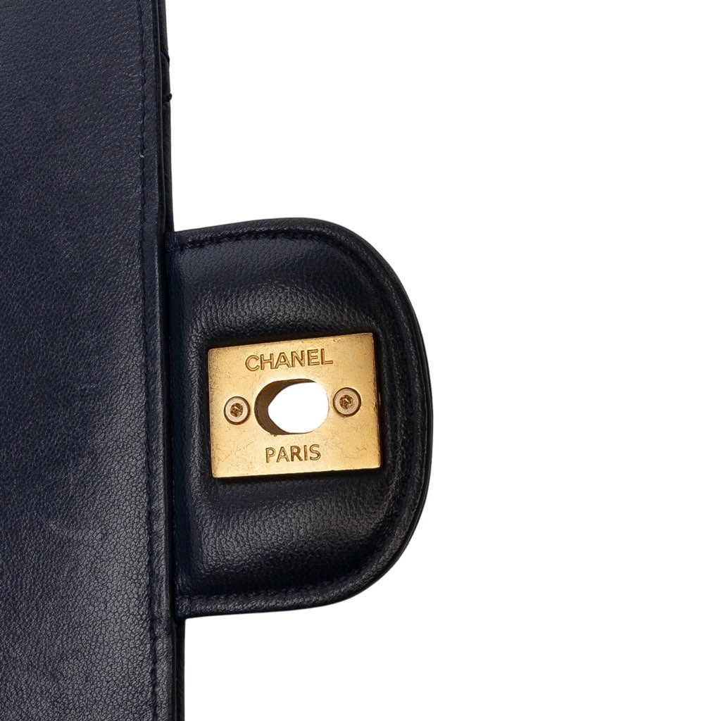 Chanel Mini Square Quilted Lambskin Bijoux Logo Chain Flap - Detail 1