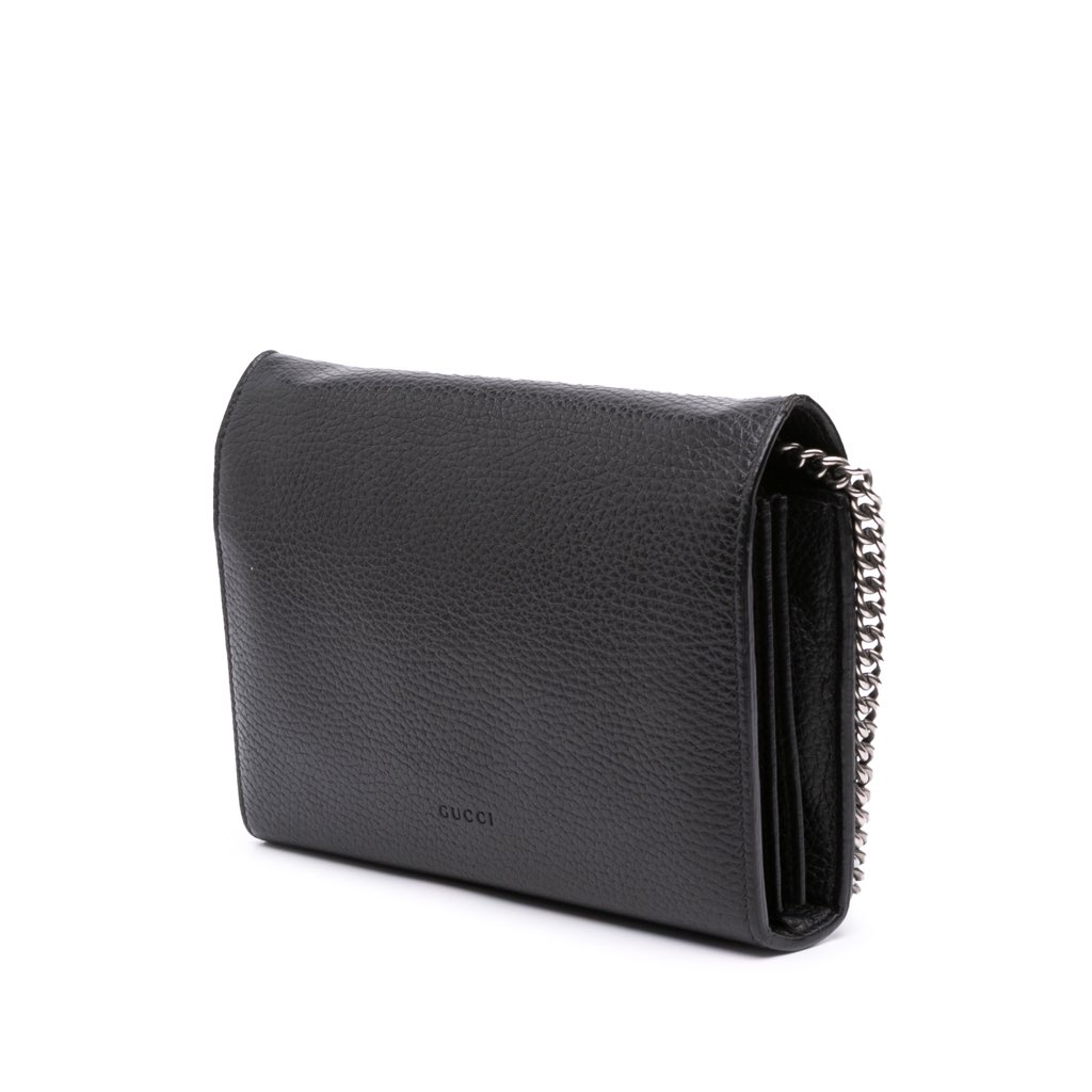 Gucci Mini Leather Dionysus Wallet on Chain - 2