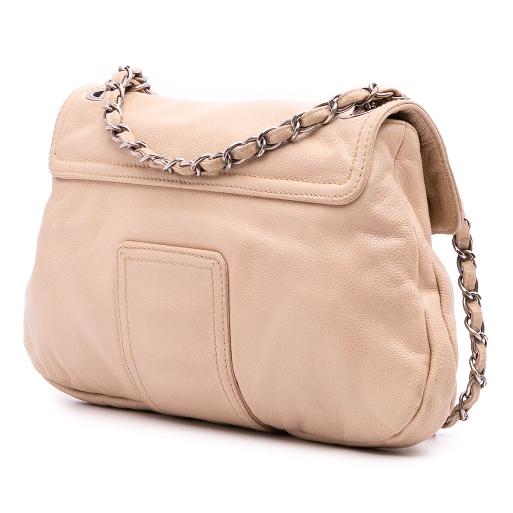 Chanel Caviar Coco Rider Flap - Back view