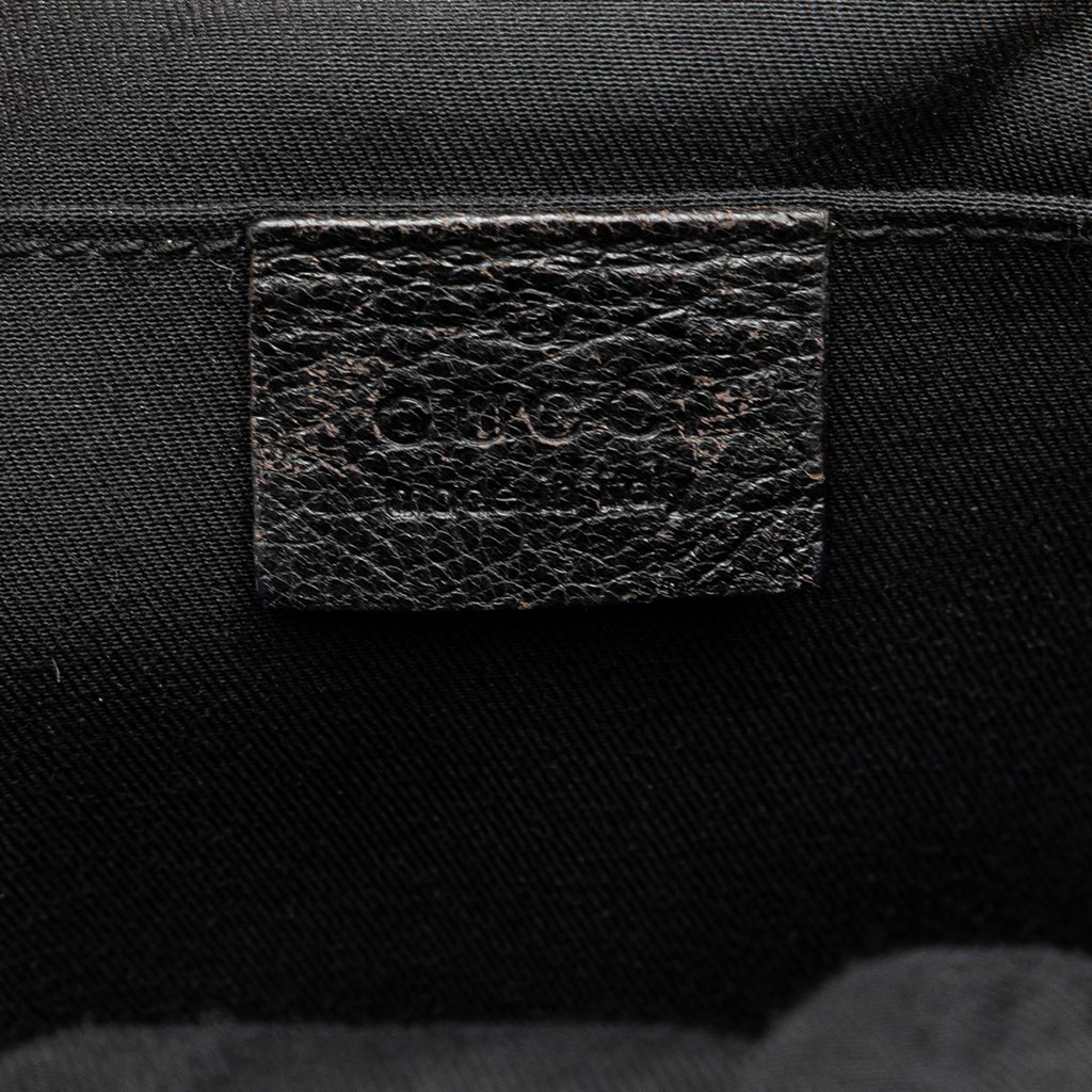 Gucci Studded Calfskin Bamboo Hobo - 5