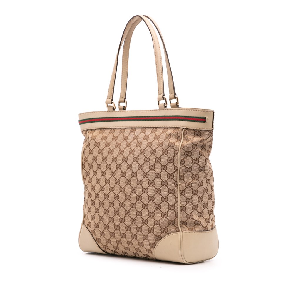 Gucci GG Canvas Mayfair Tote - Back view
