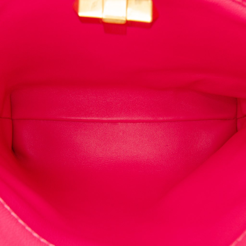 Valentino Small Woven Wool Roman Stud The Handle Bag - 5