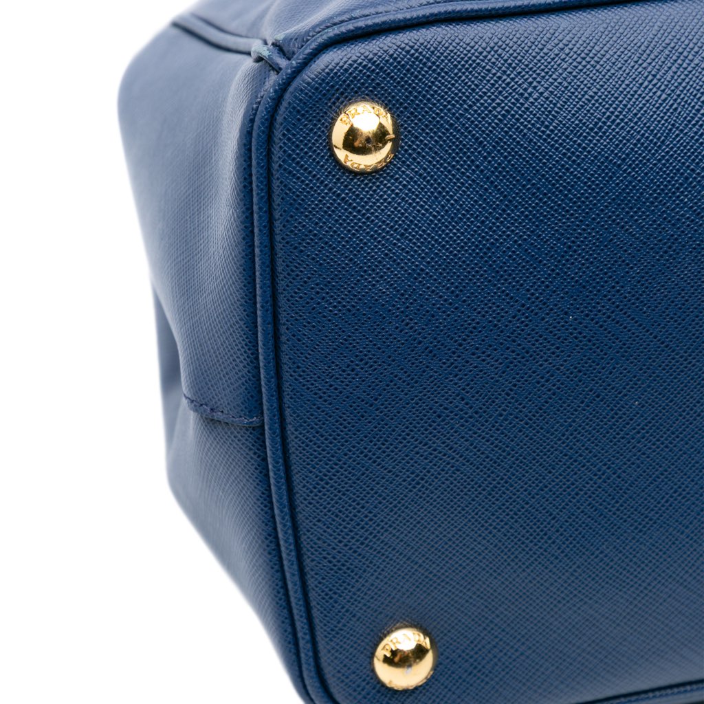 Prada Large Saffiano Lux Galleria Double Zip Tote - Image 12
