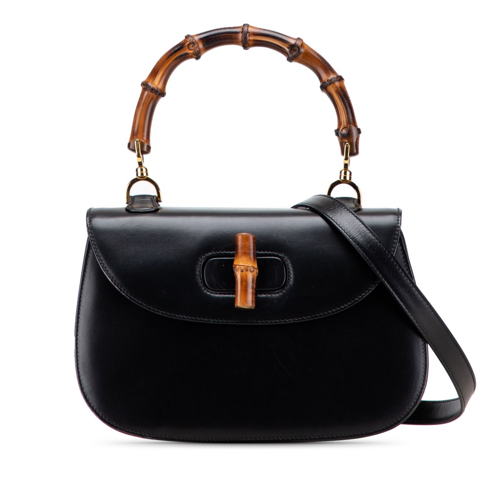 Gucci Calfskin Bamboo Night