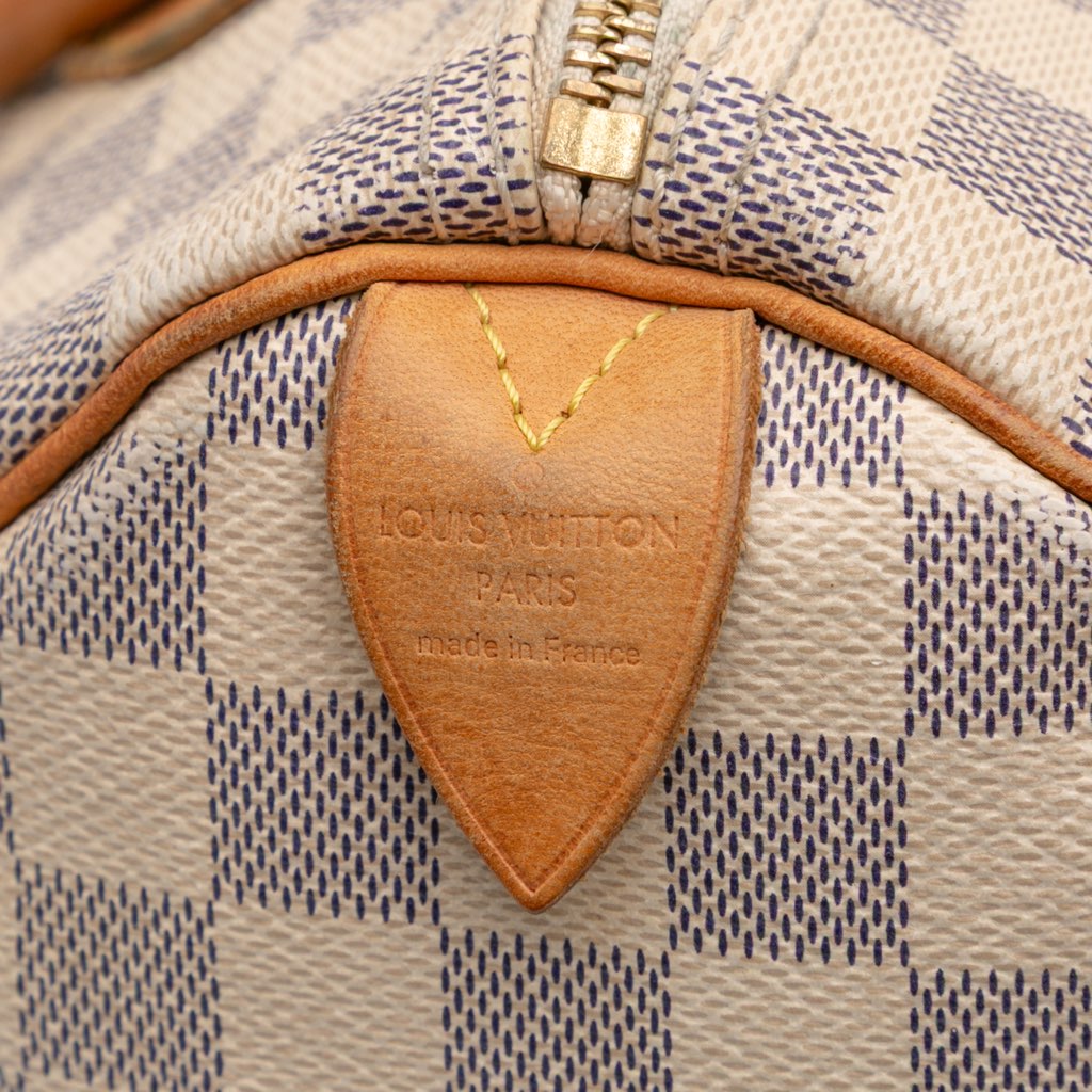 Louis Vuitton Damier Azur Speedy 30 - Side view