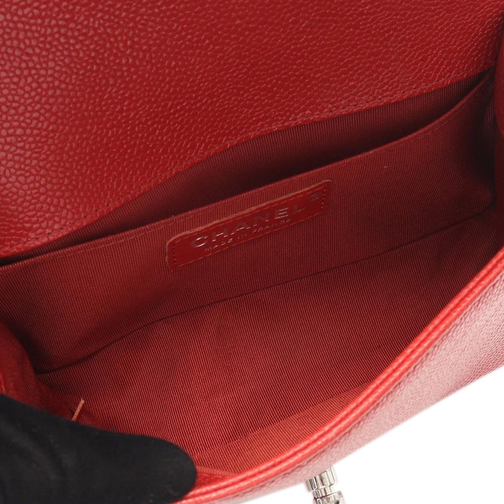 Chanel Small Chevron Caviar Boy Flap - 3