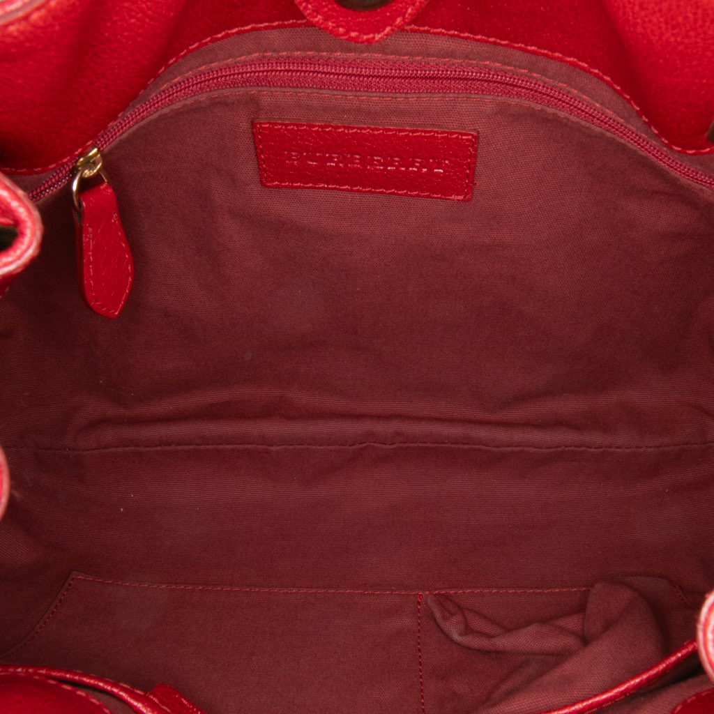 Burberry Medium Haymarket Check Coated Canvas Willenmore Hobo - 4