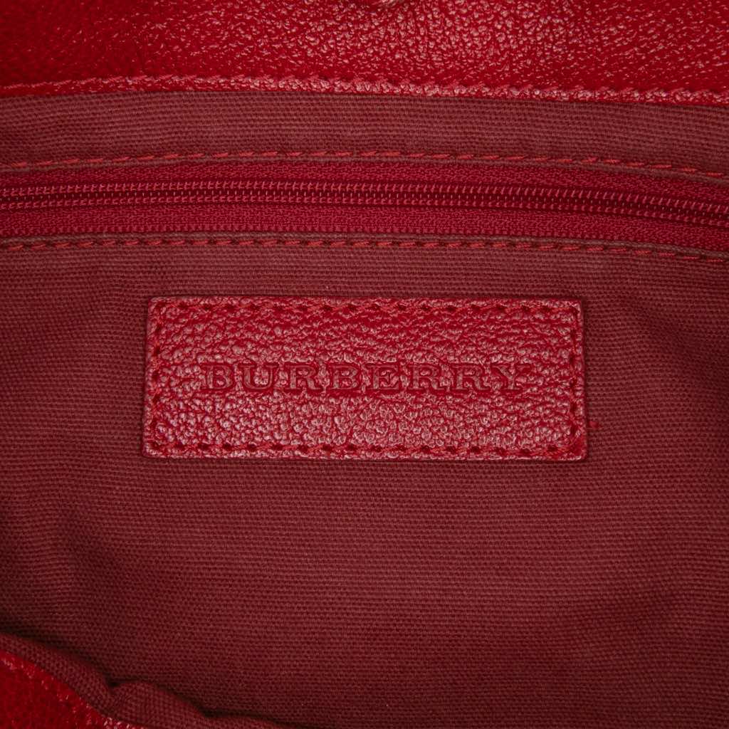 Burberry Medium Haymarket Check Coated Canvas Willenmore Hobo - 5