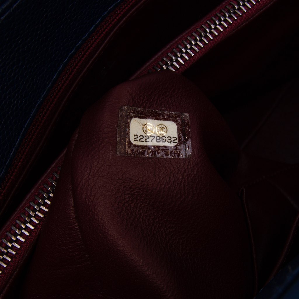 Chanel Large Caviar and Tweed Coco Break Shopping Tote - Detail 1