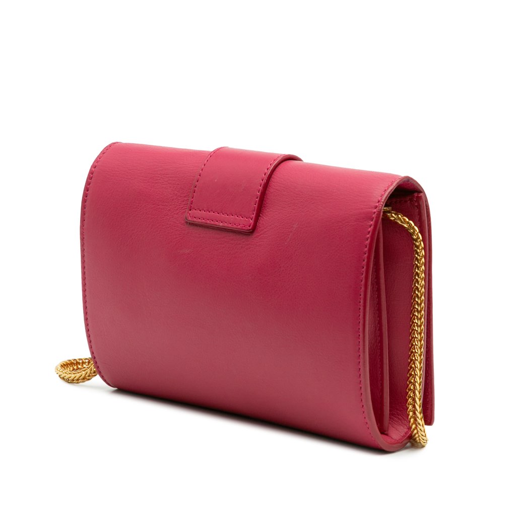 Saint Laurent Mini Smooth Calfskin Chyc Crossbody - 2