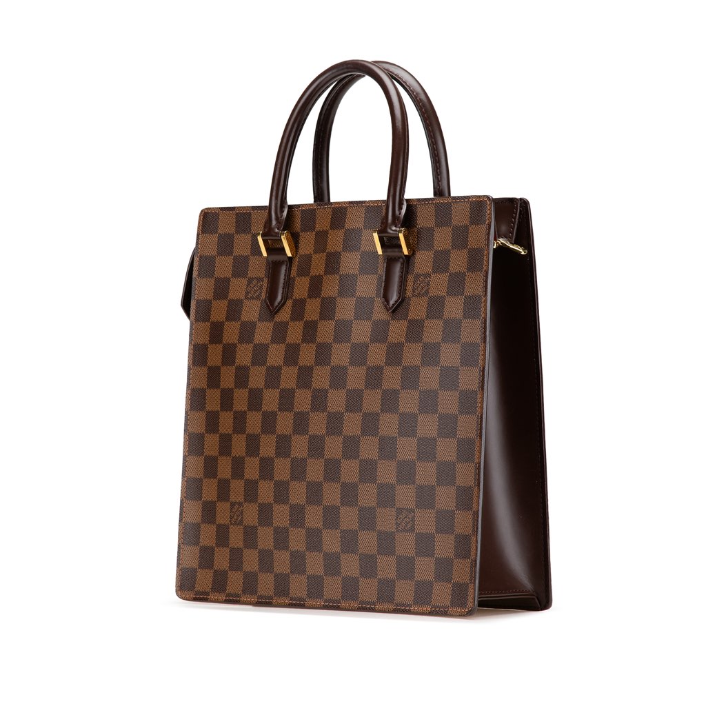 Louis Vuitton Damier Ebene Venice Sac Plat - Back view