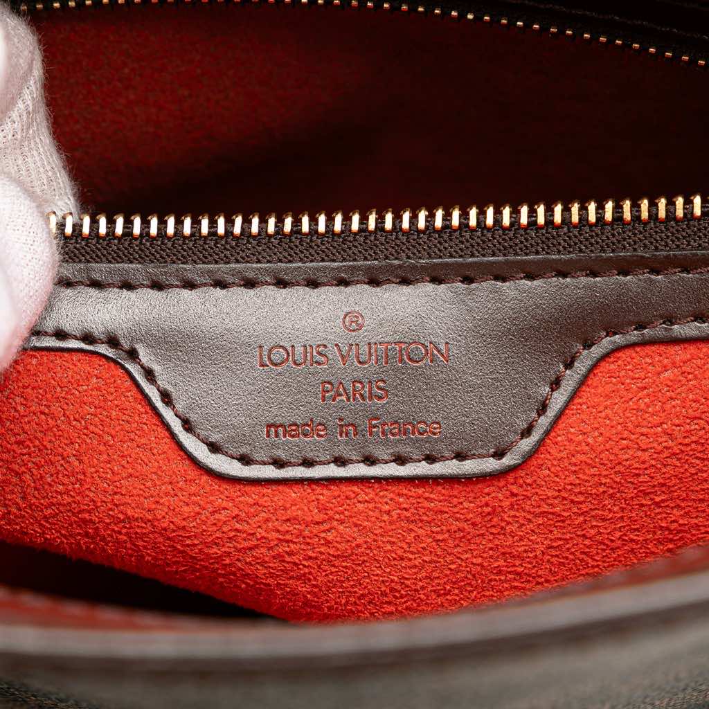 Louis Vuitton Damier Ebene Venice Sac Plat - Side view