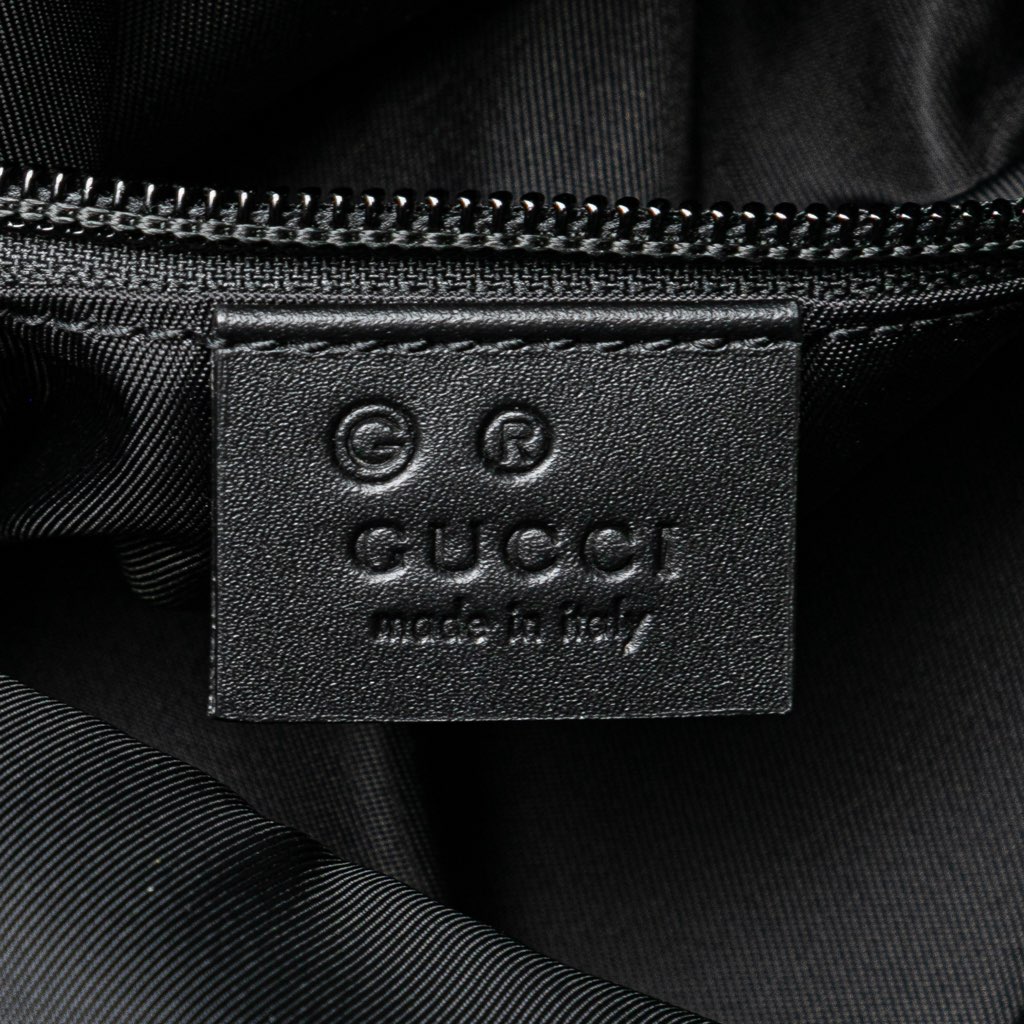Gucci Canvas Techno Web Fold Over Backpack - Detail 1