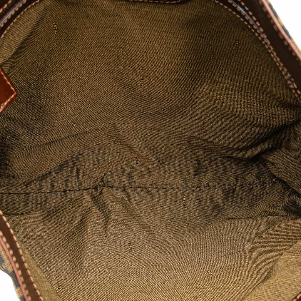 Fendi Zucca Canvas Shoulder Bag - 4