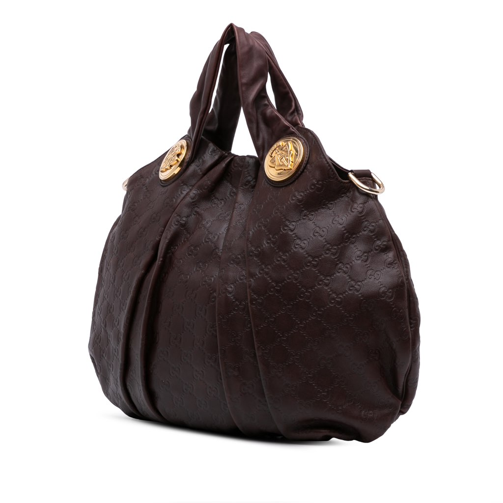 Gucci Large Guccissima Hysteria Satchel - 2