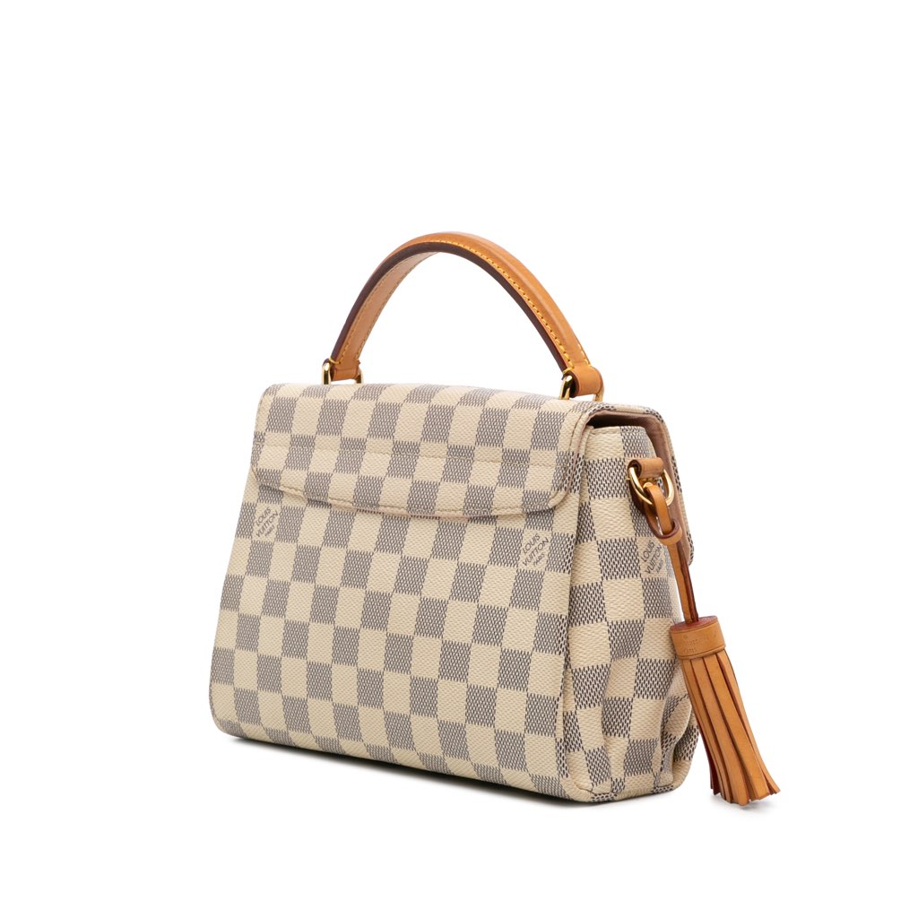 Louis Vuitton Damier Azur Croisette - Back view