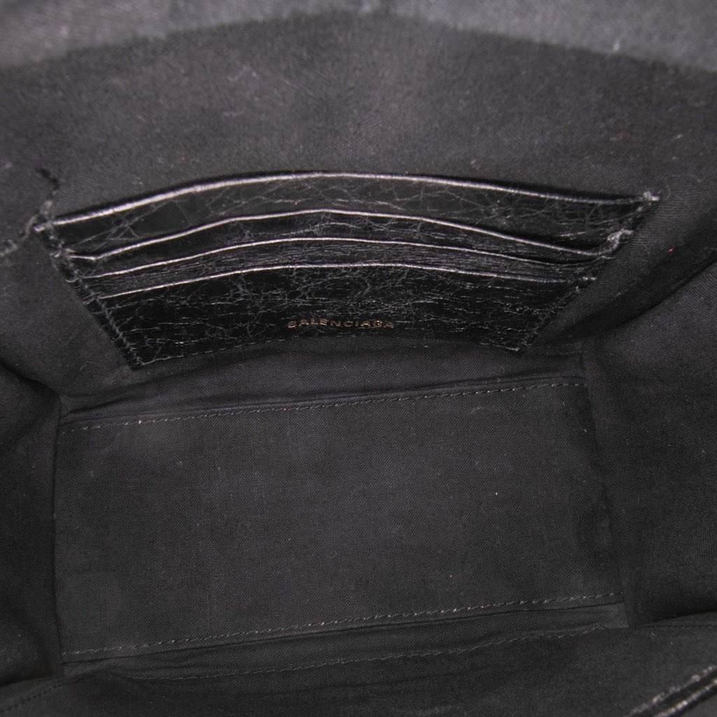 Balenciaga XXS Lambskin Bazar Shopper Satchel - 4