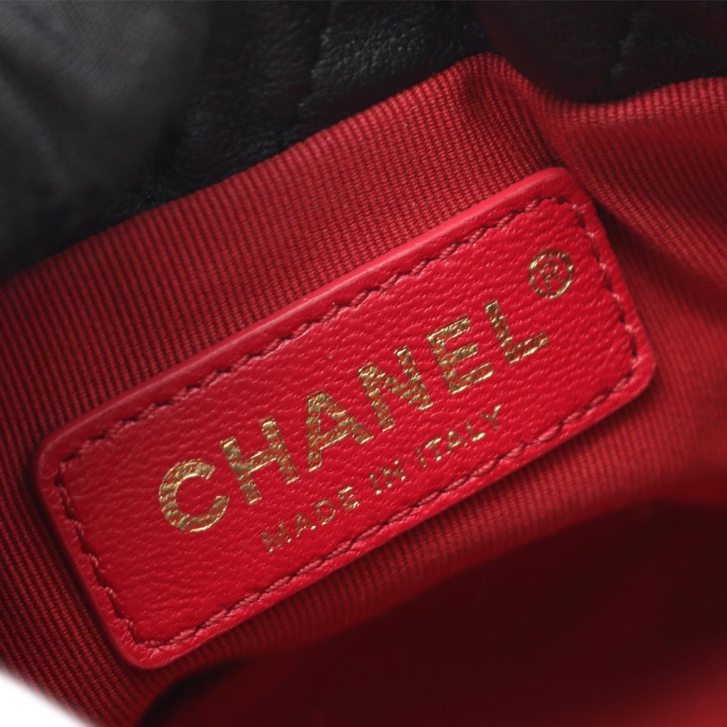 Chanel Mini Quilted Calfskin About Pearls Drawstring Bucket Bag - 4