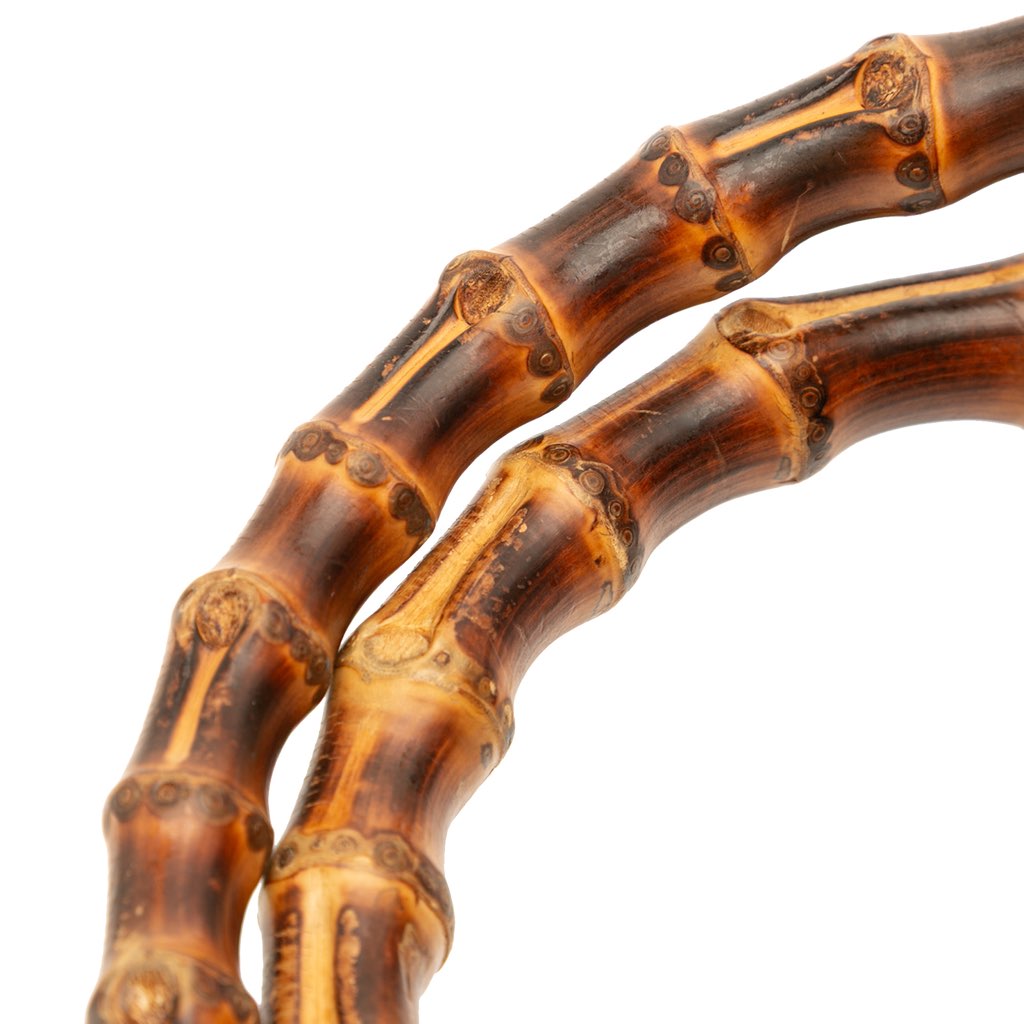 Gucci Small Calfskin Bamboo Shopper Satchel - Image 12