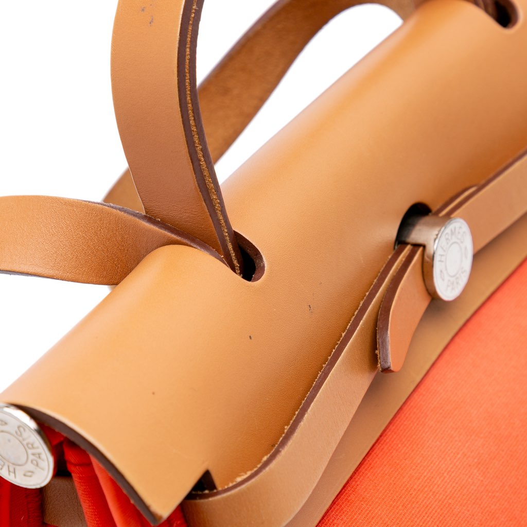 Hermès Toile Herbag Zip 31 - Image 10